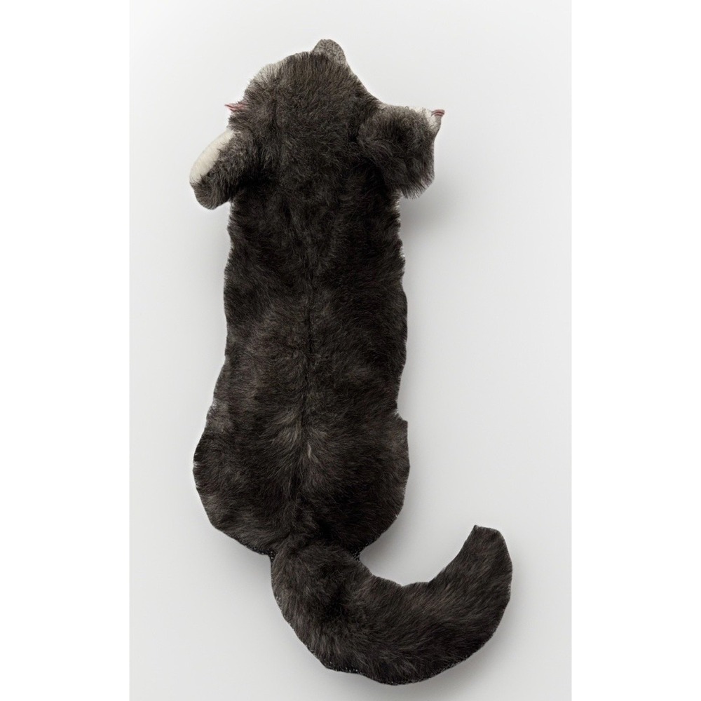 Cuddle Toys Douglas Howling Grey Wolf Plush Stuffed Animal 16" Tall Vintage 1987 - Picture 7 of 12